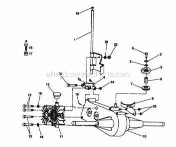 Page I Diagram and Parts List for PP16H44B  Poulan Lawn Tractor