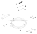 Accessories 2 Diagram and Parts List for PP1850ES 96198005502 - 2012-08 Poulan Snow Blower