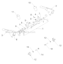 Handle Diagram and Parts List for PP1850ES 96198005502 - 2012-08 Poulan Snow Blower