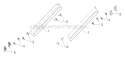 Part Location Diagram of 532435951 Husqvarna Snow Blower Skid Plate