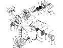 Page C Diagram and Parts List for PP200  Poulan Trimmer