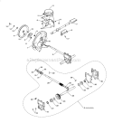 Page A Diagram and Parts List for PP208E24  Poulan Snow Blower