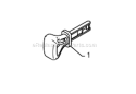 Page V Diagram and Parts List for PP208E24  Poulan Snow Blower