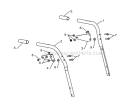 Page H Diagram and Parts List for PP208E24  Poulan Snow Blower