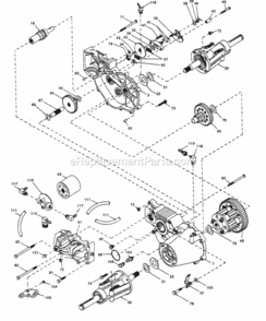 Page J Diagram and Parts List for PP20H50J  Poulan Lawn Tractor