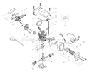 Page B Diagram and Parts List for PP210  Poulan Chainsaw