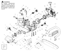 Page C Diagram and Parts List for PP210  Poulan Chainsaw