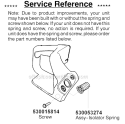 Service Reference Diagram and Parts List for PP220LE  Poulan Chainsaw