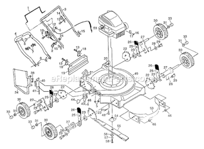 Part Location Diagram of 145282 Weed Eater Discharge Guard