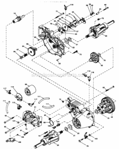 Page J Diagram and Parts List for PP22H50KA  Poulan Lawn Tractor