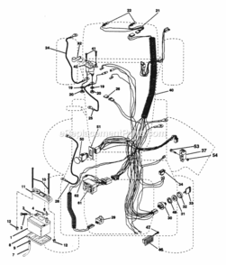Page C Diagram and Parts List for PP22H50K  Poulan Lawn Tractor