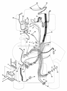 Page C Diagram and Parts List for PP24H50A  Poulan Lawn Tractor