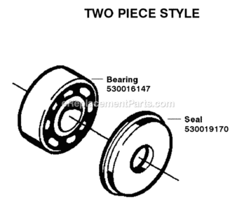 Page A Diagram and Parts List for PP295 Type 4 Poulan Chainsaw