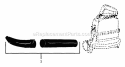 Blower Tube Kit Diagram and Parts List for PP420  Poulan Leaf Blower / Vacuum