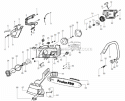 Page B Diagram and Parts List for PP4620AVHD  Poulan Chainsaw