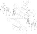 Auger Diagram and Parts List for PP521ES 96188000600 - 2011-06 Poulan Snow Blower
