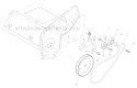 Drive Diagram and Parts List for PP521ES 96188000600 - 2011-06 Poulan Snow Blower