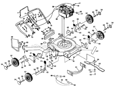 Part Location Diagram of 74961008 Husqvarna Screw Ws
