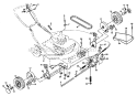 Part Location Diagram of 532851032 Weed Eater Wheel Adjusting Assembly (Left) (AYP part number)