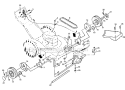 Page A Diagram and Parts List for PP752HW  Poulan Lawn Mower