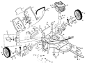 Page C Diagram and Parts List for PP752HW  Poulan Lawn Mower