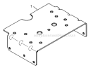 Chassis Engine Pulleys 1 Diagram and Parts List for PP800EPS24  Poulan Snow Blower