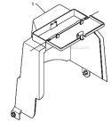 Part Location Diagram of 532436310 Poulan Engine Mount Plate
