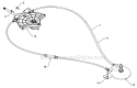 Part Location Diagram of 443328X428 Poulan Chute Weldment