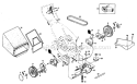 Page A Diagram and Parts List for PP850P  Poulan Lawn Mower