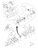Auger_Housing__Impeller_Assembly Diagram and Parts List for PP8527ES  Poulan Snow Blower