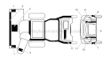 Decals Diagram and Parts List for PP927ESC  Poulan Snow Blower