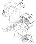 Page D Diagram and Parts List for PP930ES  Poulan Snow Blower