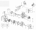 Page B Diagram and Parts List for PPB2000LE Type2 Poulan Leaf Blower / Vacuum