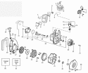 Page B Diagram and Parts List for PPB2000LE Type3 Poulan Leaf Blower / Vacuum