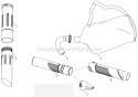 Page C Diagram and Parts List for PPB430VS Type2 Poulan Leaf Blower / Vacuum