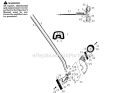 Page C Diagram and Parts List for PPC25E  Poulan Trimmer