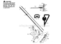 Page C Diagram and Parts List for PPC25  Poulan Trimmer