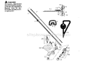 Page C Diagram and Parts List for PPC31  Poulan Trimmer