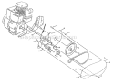 Part Location Diagram of 532009180 Poulan V-belt