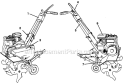Part Location Diagram of 532145864 Poulan Manual, Owner's (English)