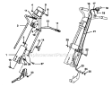 Part Location Diagram of 583730401 Husqvarna Rod, Reverse, Lower