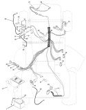 Part Location Diagram of 583020801 Husqvarna Harness.Engine.B&S