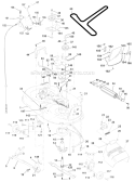 Mower Deck Diagram and Parts List for PPR1742STC 2000 Poulan Lawn Tractor