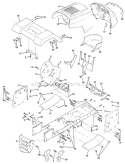 Part Location Diagram of 532146654 Husqvarna Lens