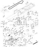 Part Location Diagram of 532165815 Husqvarna Link Transaxle