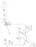 Part Location Diagram of 180656X428 Husqvarna Wheel Steering