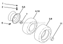 Part Location Diagram of 532176303 Husqvarna Decal, Fender Auto