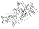 Part Location Diagram of 102115 Husqvarna Gear, Reverse Idler
