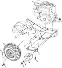 Page C Diagram and Parts List for PPRT5B  Poulan Tiller