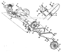 Page C Diagram and Parts List for PPRT8KA  Poulan Tiller